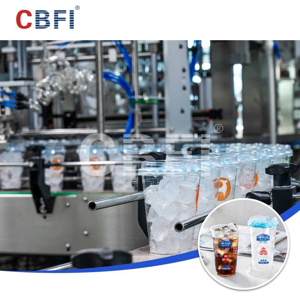 קו ייצור אוטומטי של גביע קרח ברמת 10,000 כוסות CBFI: עיצוב מחדש של המערכת האקולוגית החדשה של שרשרת אספקת הקרח האכיל
