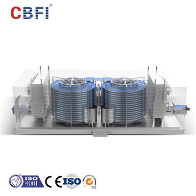 טכנולוגיית הקפאה מהירה של מזון קפוא CBFI