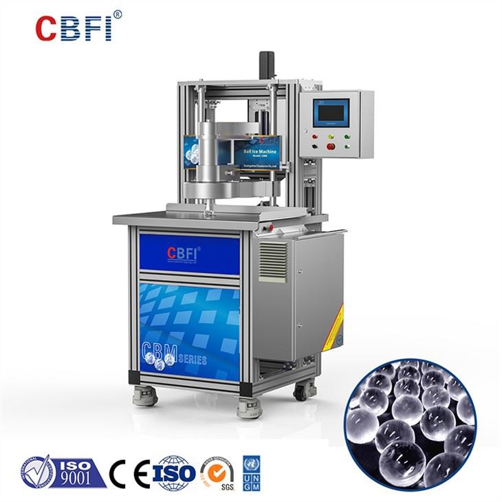 CBFI מכונת קרח כדור שקוף מפלדת אל חלד גבוהה-
