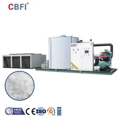 מכונת קרח פתיתים לדגים